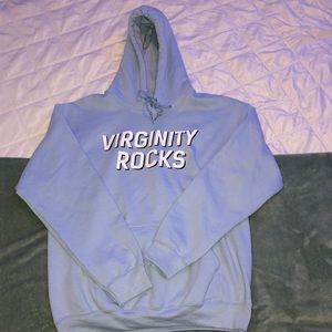 NWOT Virginity Rocks hoodie